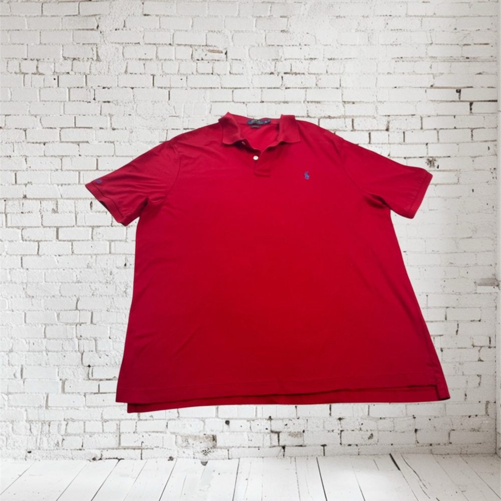 Ralph Lauren Vibrant Red Polo Shirt‎ ~ Size XL
Professional or Office Wear
